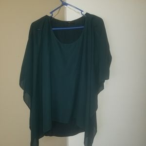 Dark green blouse